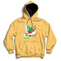 Women Life Freedom Farsi Support Iran Pigeon Hoodie - Wonder Print Shop