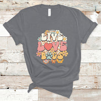 Live Love Dogs Rescue Adopt Dog Lover Pet Day Pet Parents T-Shirt - Wonder Print Shop