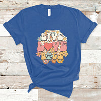 Live Love Dogs Rescue Adopt Dog Lover Pet Day Pet Parents T-Shirt - Wonder Print Shop