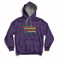 Black History Month Black Pride African American Pride Flag Hoodie - Wonder Print Shop