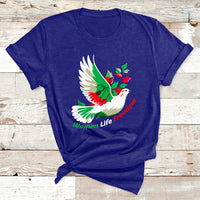Women Life Freedom Farsi Support Iran Pigeon T Shirt - Wonder Print Shop
