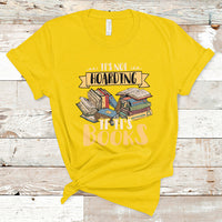 It's Not Hoarding If It's Books Hoarder Bookaholic Bookworm Book Lovers T Shirt - Wonder Print Shop