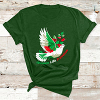 Women Life Freedom Farsi Support Iran Pigeon T Shirt - Wonder Print Shop