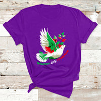 Women Life Freedom Farsi Support Iran Pigeon T Shirt - Wonder Print Shop