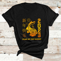 Happy Chinese New Rabbit Year 2023 Year Of The Rabbit T Shirt - Wonder Print Shop