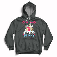 Love Stinks Lets Drink Funny Anti Valentines Day Singles Day Hoodie - Wonder Print Shop