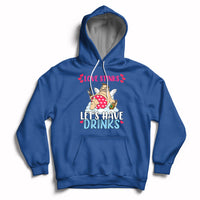 Love Stinks Lets Drink Funny Anti Valentines Day Singles Day Hoodie - Wonder Print Shop