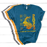 Happy Chinese New Rabbit Year 2023 Year Of The Rabbit T Shirt - Wonder Print Shop