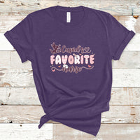 Cupid's Favorite Nurse Happy Valentines Day Groovy Retro T-Shirt - Wonder Print Shop