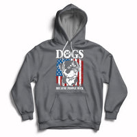 Dogs Because People Suck Pet Dog Lover Pet Day Funny Labrador Hoodie - Wonder Print Shop