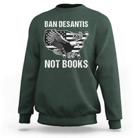 DeSantis Ban Books Banned Books Florida Governor Political American Flag Sweatshirt - Wonder Print Shop