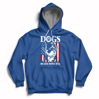 Dogs Because People Suck Pet Dog Lover Pet Day Funny Labrador Hoodie - Wonder Print Shop