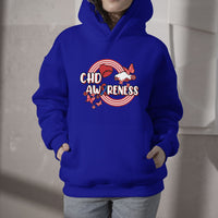 Rainbow CHD Congenital Heart Defect Awareness Heart Disease Hoodie - Wonder Print Shop