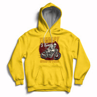 Funny Therapy Is Expensive Wind Is Free Motorcycle Bikers Riders Hoodie - Wonder Print Shop