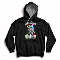 A Different Type Of Awesome Autism Support Autism Autistic Hoodie - Wonder Print Shop