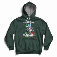 A Different Type Of Awesome Autism Support Autism Autistic Hoodie - Wonder Print Shop