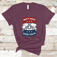 Don't Mess with Texas I Love Texas American Texan Texas State Home T Shirt - Wonder Print Shop