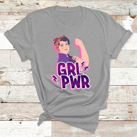 Grl Pwr Girl Power Feminist Women Power Womens Day T Shirt - Wonder Print Shop