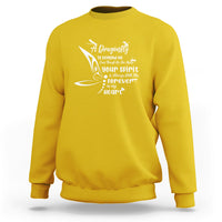 A Dragonfly To Remind Me Memorial Quote Heavenly Threads Sweatshirt - Wonder Print Shop