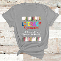 Literacy Specialist I Teach Little People To Read T Shirt - Wonder Print Shop