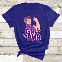 Grl Pwr Girl Power Feminist Women Power Womens Day T Shirt - Wonder Print Shop