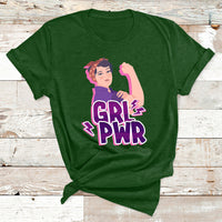 Grl Pwr Girl Power Feminist Women Power Womens Day T Shirt - Wonder Print Shop