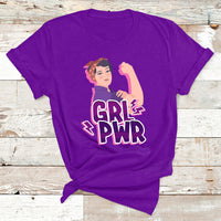 Grl Pwr Girl Power Feminist Women Power Womens Day T Shirt - Wonder Print Shop