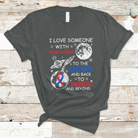 I Love Someone With Heart Disease To The Moon And Back CHD T-Shirt - Wonder Print Shop