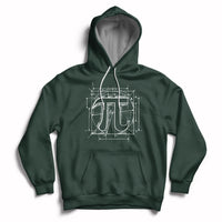 Funny Pi Day Number Pi Geometric Shape Pi Digits Geometry Hoodie - Wonder Print Shop