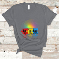 Autism Awareness Puzzle Chemical Element Autistic Support T Shirt - Wonder Print Shop