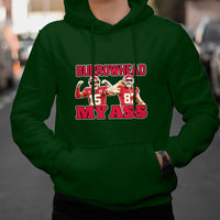 Funny Mock Sarcastic Burrowhead My Ass Hoodie - Wonder Print Shop