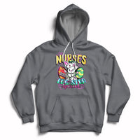 Nurses Are Egg-stra Special Easter Bunny Nursing Extra Pun Hoodie - Wonder Print Shop