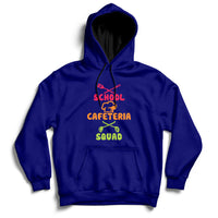 Funny Cafeteria Squad Lunch Lady Crew School Hero Hoodie - Wonder Print Shop