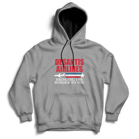 Political Ron Desantis Airlines Bringing The Border To You Hoodie - Wonder Print Shop