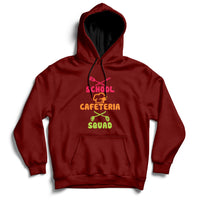 Funny Cafeteria Squad Lunch Lady Crew School Hero Hoodie - Wonder Print Shop
