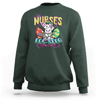 Nurses Are Egg-stra Special Easter Bunny Nursing Extra Pun Sweatshirt - Wonder Print Shop