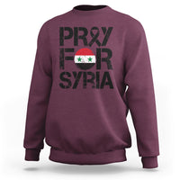 Syria Stay Strong We Are With You Pray For Syria Sweatshirt - Wonder Print Shop