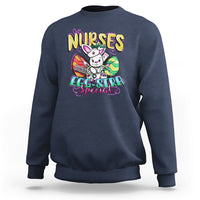 Nurses Are Egg-stra Special Easter Bunny Nursing Extra Pun Sweatshirt - Wonder Print Shop