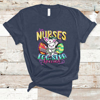 Nurses Are Egg-stra Special Easter Bunny Nursing Extra Pun T Shirt - Wonder Print Shop