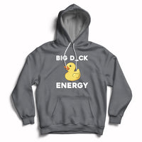 Sarcastic Big Duck Energy Funny Ducky Meme Hoodie - Wonder Print Shop