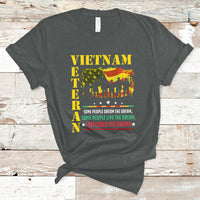 Patriotic Vietnam Veterans Defended The Dream American Flag T-Shirt - Wonder Print Shop