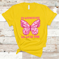 Pink Shirt Day On Wednesdays We Wear Pink Butterfly Anti Bullying T Shirt - Wonder Print Shop