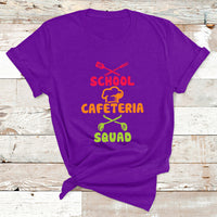Funny Cafeteria Squad Lunch Lady Crew School Hero T Shirt - Wonder Print Shop