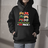 Check Out My Six Pack Funny Video Gaming Controllers, Christmas Game Consoles Hoodie - Wonder Print Shop