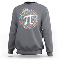 Funny Pi Day 3.14 Number Pi Circle Ratio Pi Digits Geometry Sweatshirt - Wonder Print Shop