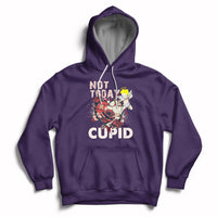 Not Today Cupid Funny Anti Valentine's Day Self-love Hoodie - Wonder Print Shop