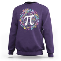 Funny Pi Day 3.14 Number Pi Circle Ratio Pi Digits Geometry Sweatshirt - Wonder Print Shop