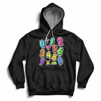 Numbers Math Calculation Symbols Number Day Math Day Numbers Costume Let's Have Fun With The Numbers Hoodie - Wonder Print Shop