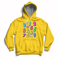 Numbers Math Calculation Symbols Number Day Math Day Numbers Costume Let's Have Fun With The Numbers Hoodie - Wonder Print Shop