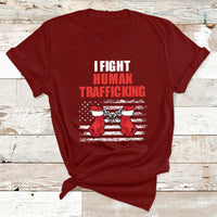 I Fight Human Trafficking End Human Trafficking Not For Sale T Shirt - Wonder Print Shop